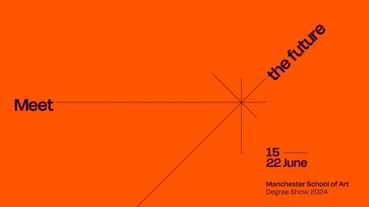 Manchester School of Art Degree Show 2024 graphic