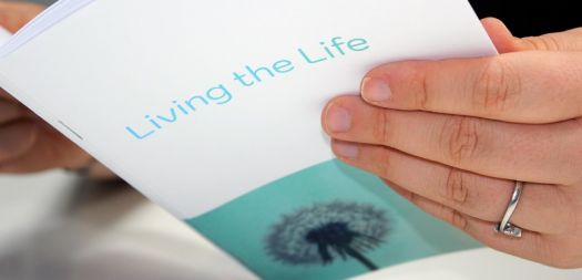 MinD - Designing For People With Dementia created a number of more considerate products including the Living The Life booklet